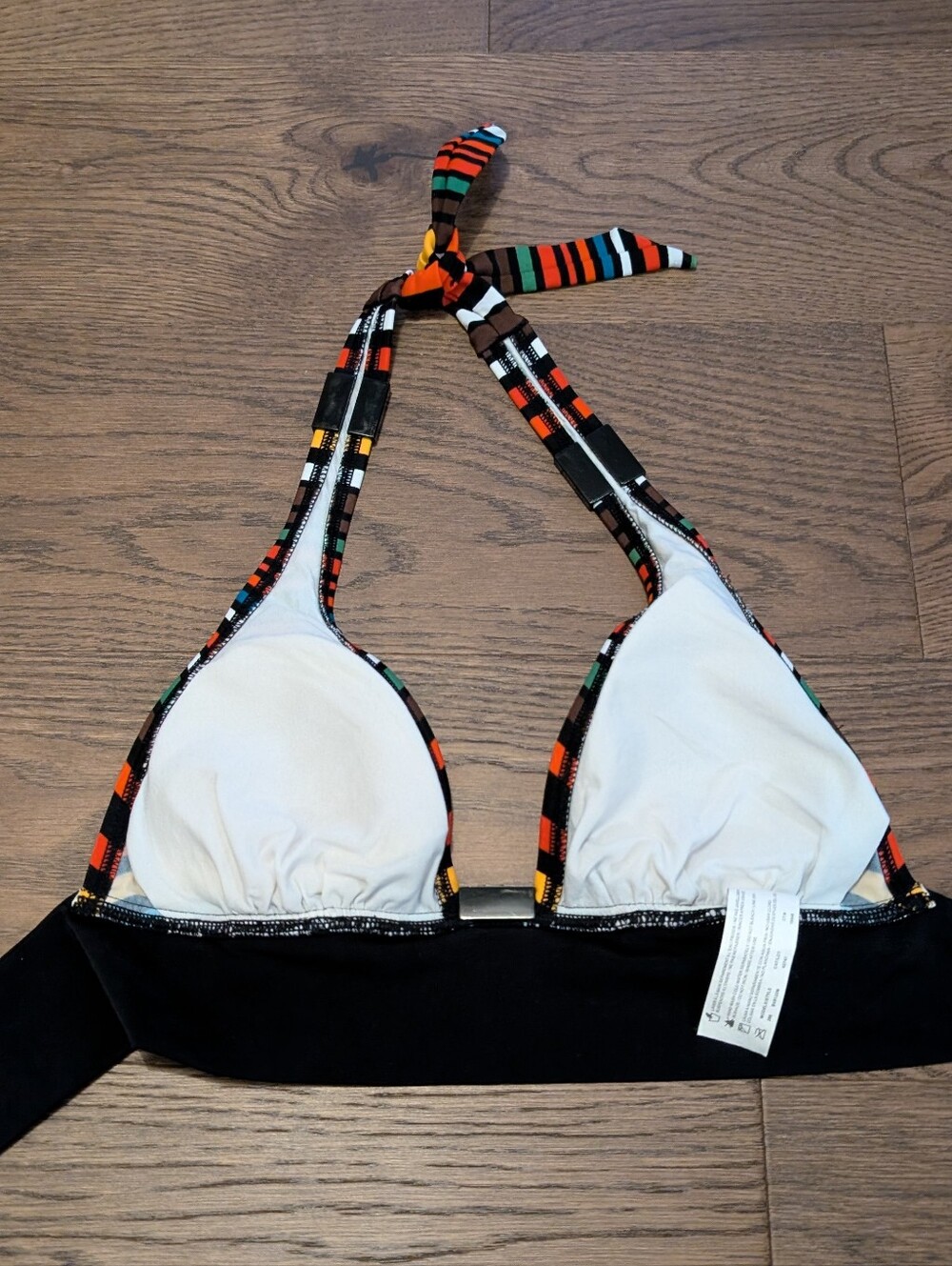 Striped Bikini Top - Picture 2 of 3